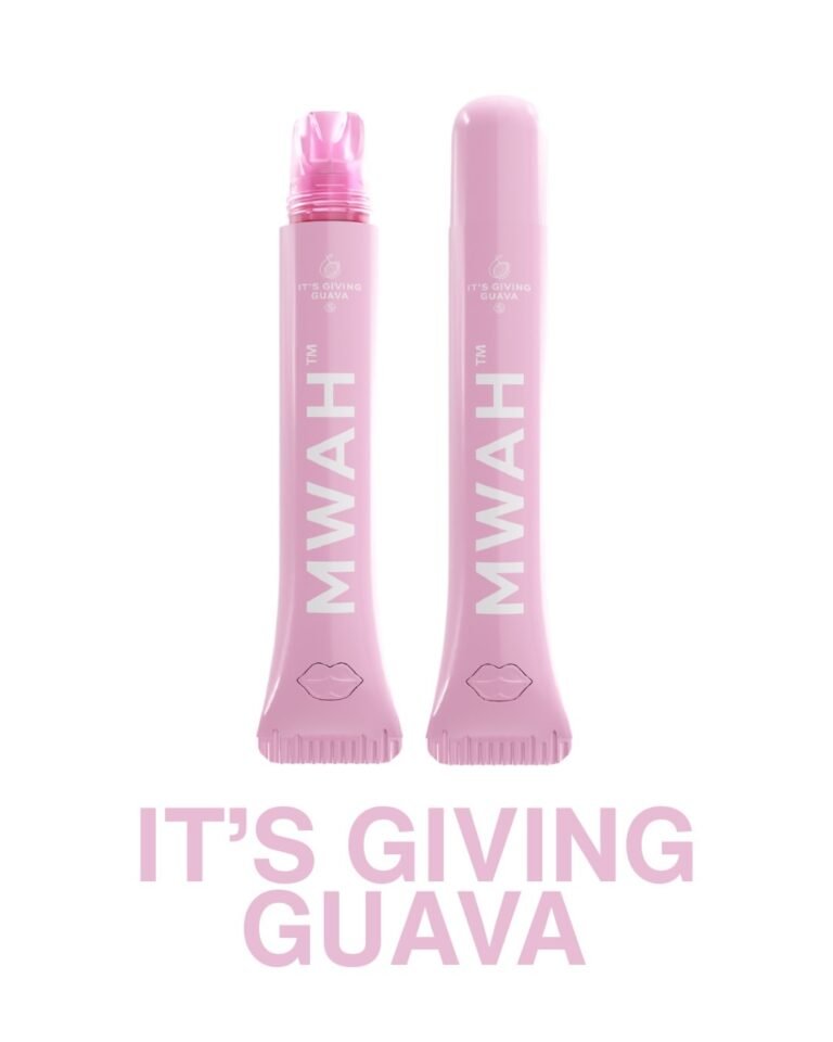 Mwah It’s Giving Guava lip gloss disposable