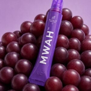 Mwah Glow Up Grape lip gloss disposable